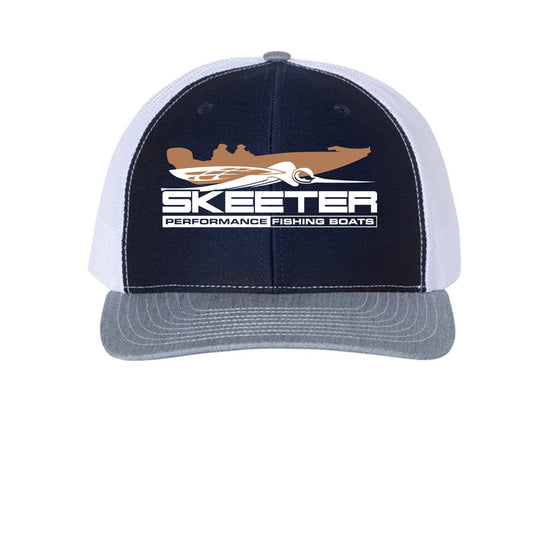 Navy/ White/ Heather Grey - FRONT