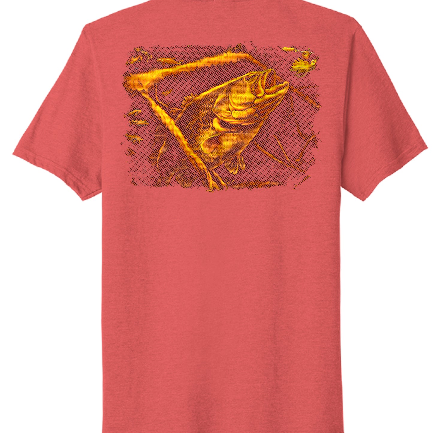 Bright Red Heather - BACK