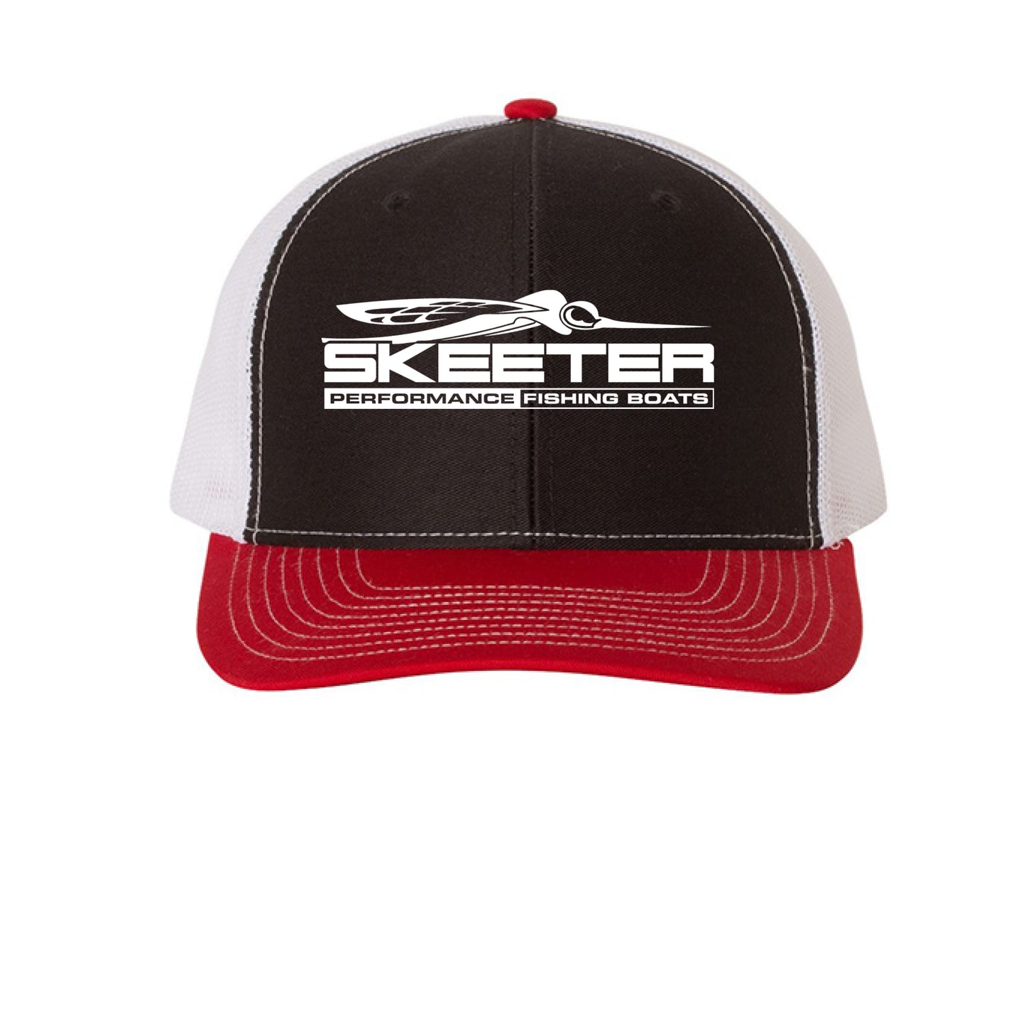 Black/ White/ Red - FRONT