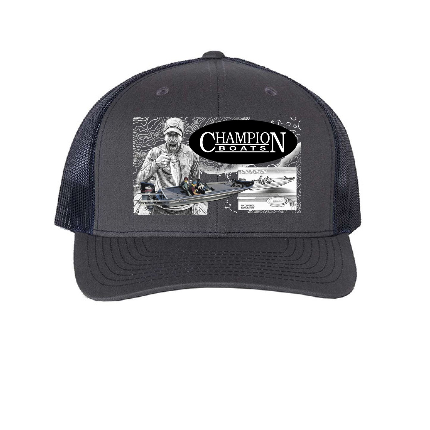 Charcoal/ Navy - FRONT