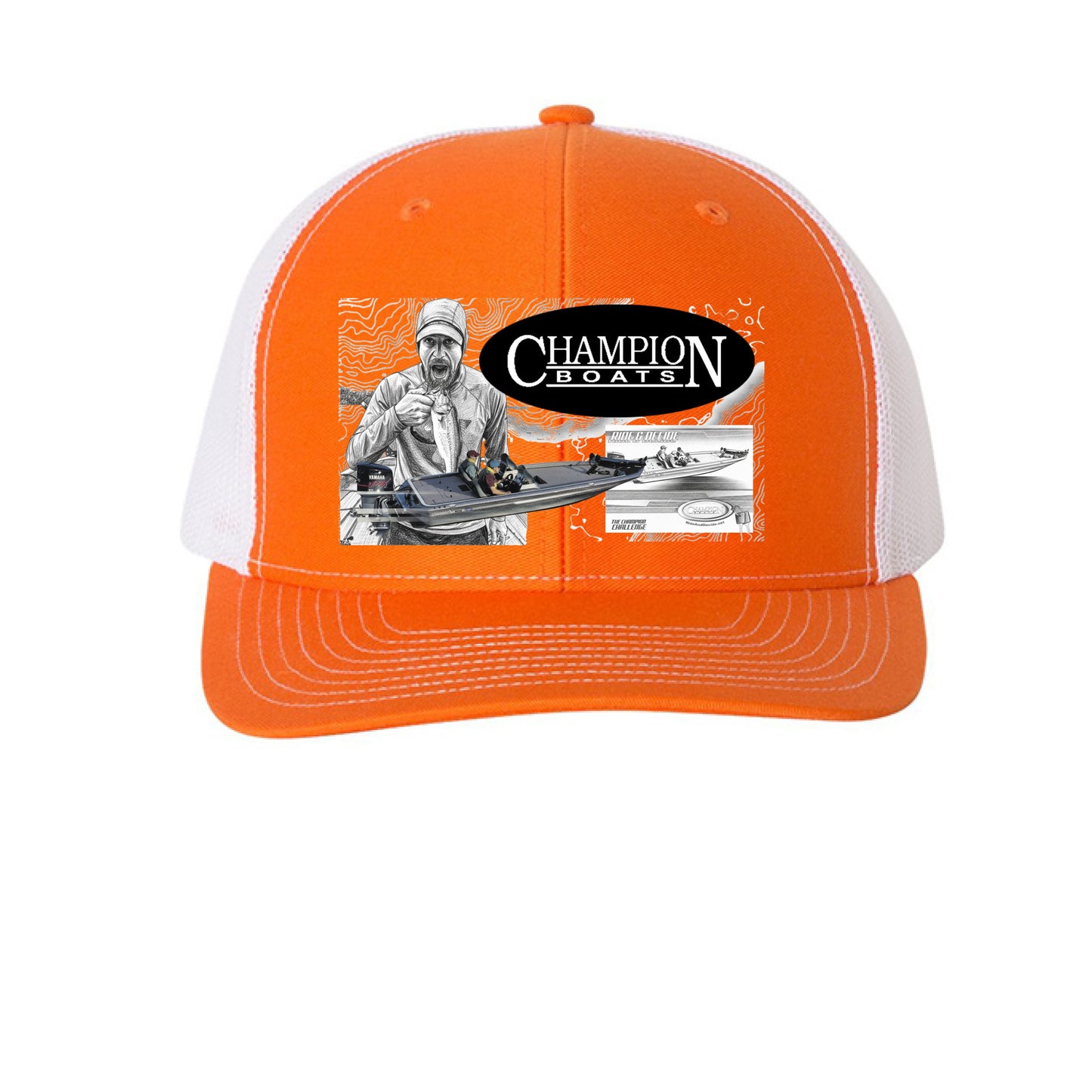 Orange/ White - FRONT