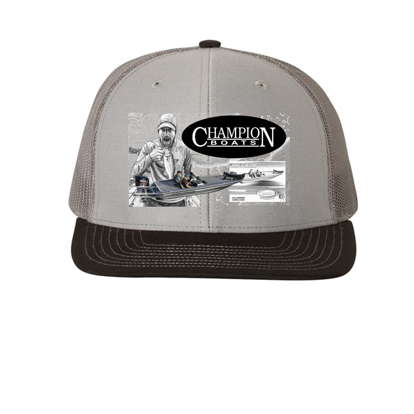 Grey/ Charcoal/ Black - FRONT