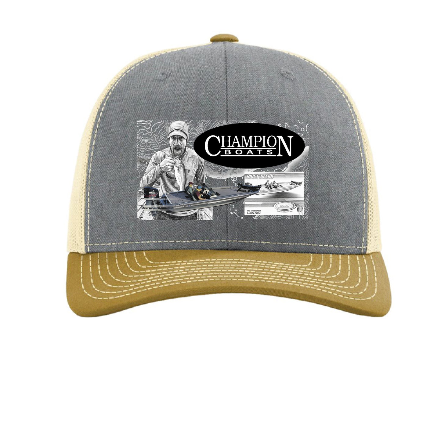 Heather Grey/ Birch/ Amber Gold - FRONT