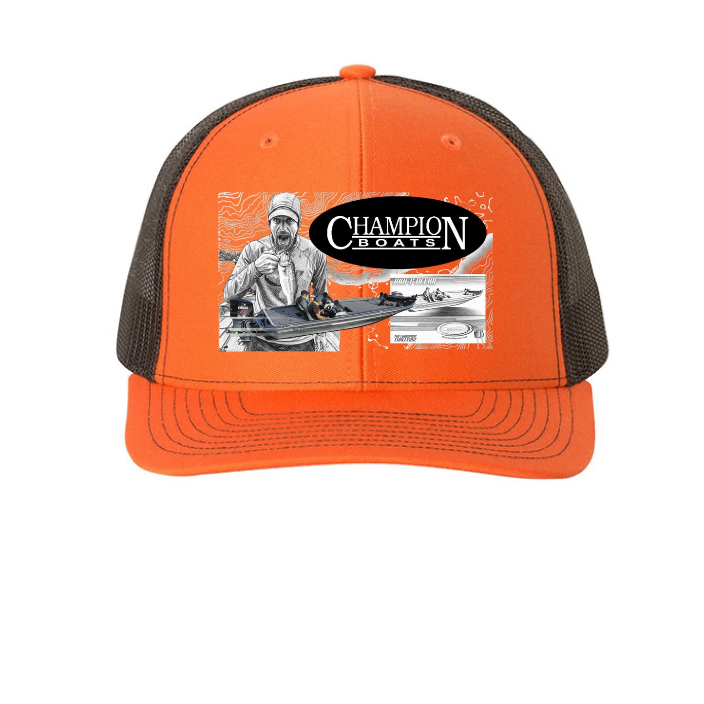 Orange/ Black - FRONT