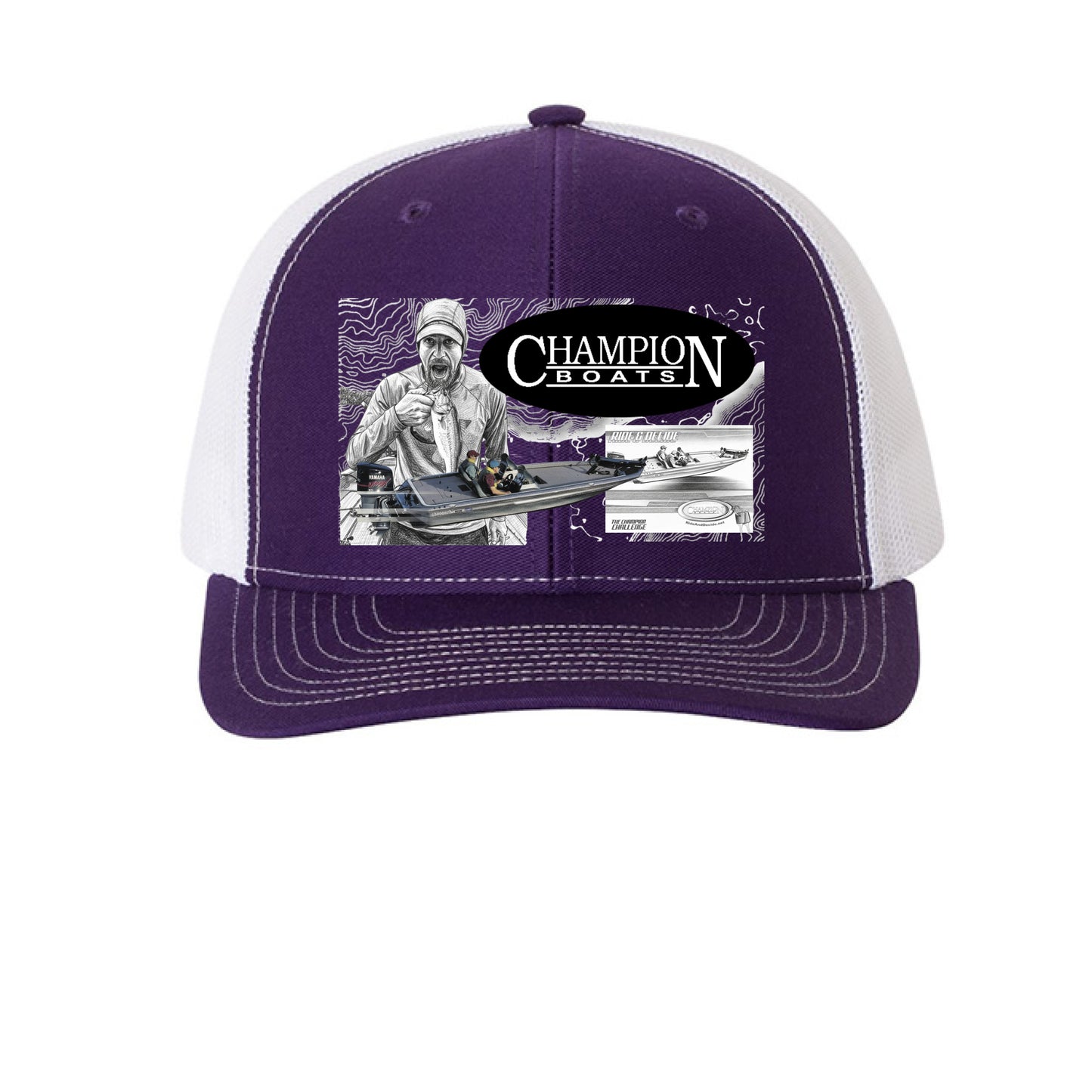 Purple/ White - FRONT
