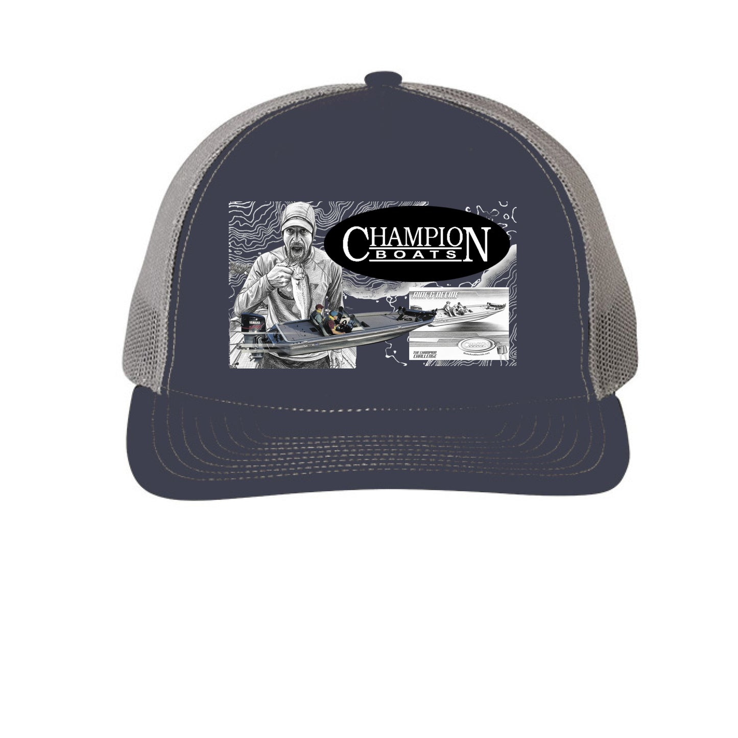Navy/ Charcoal - FRONT