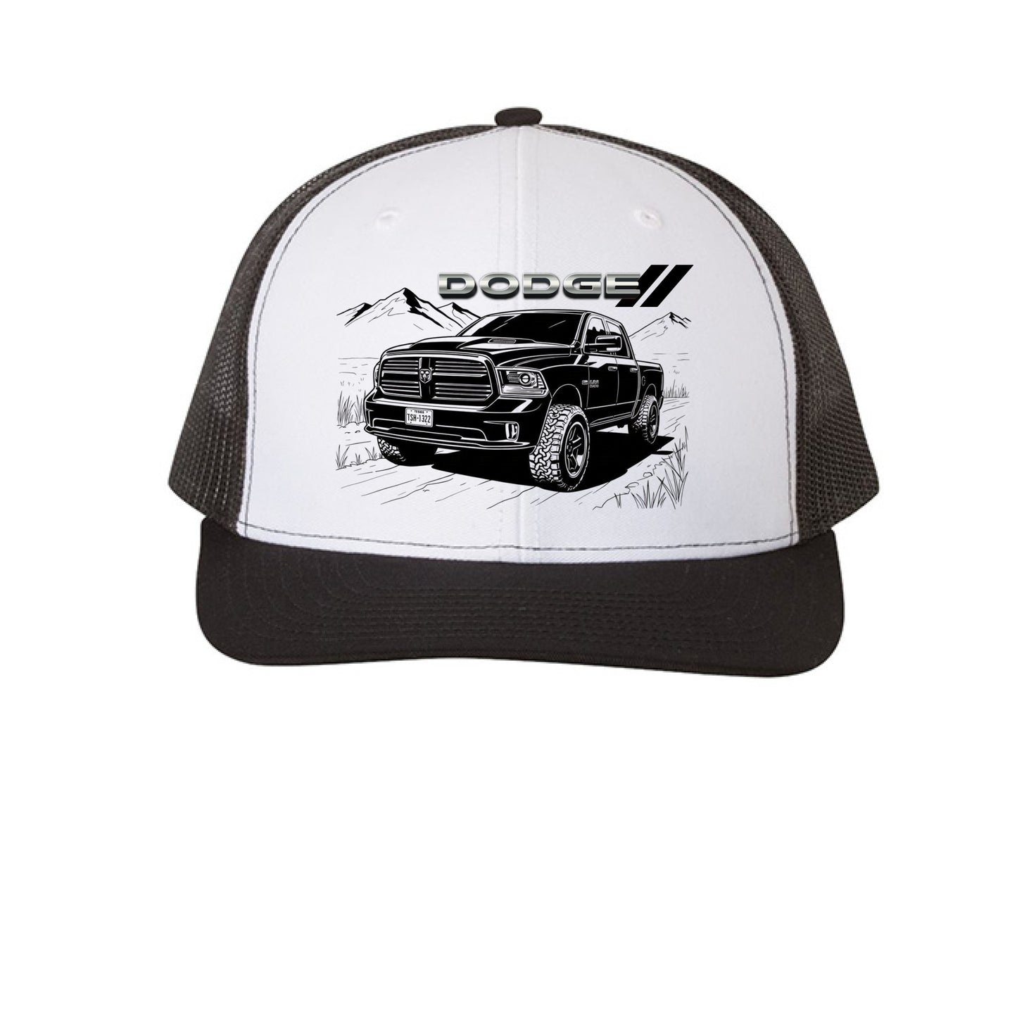 White/ Black - FRONT
