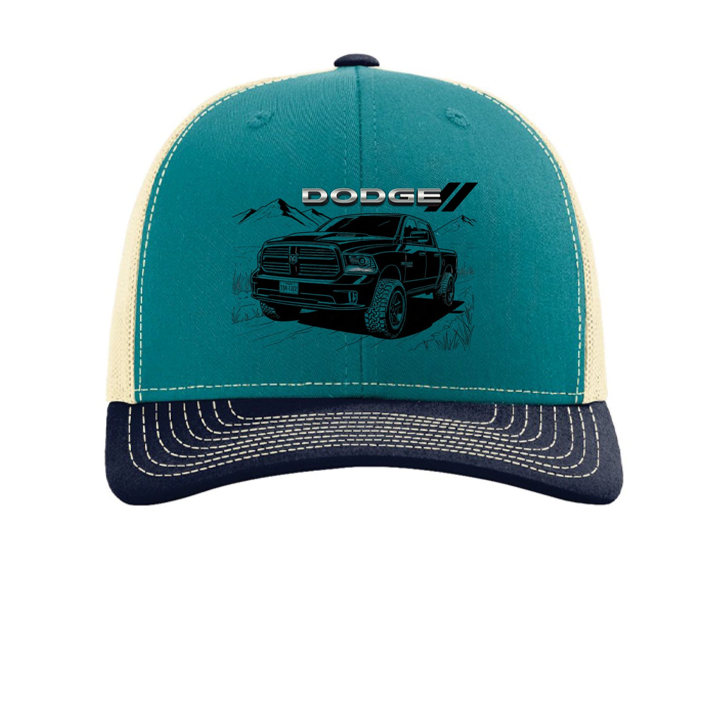 Blue Teal/ Birch/ Navy - FRONT