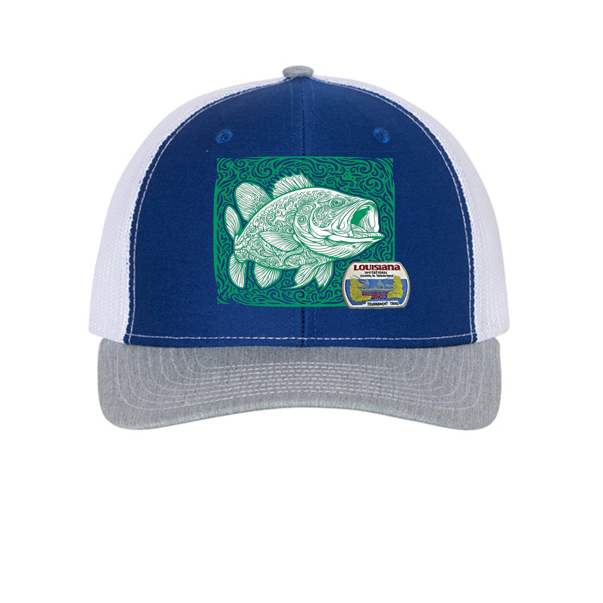Royal/ White/ Heather Grey - FRONT
