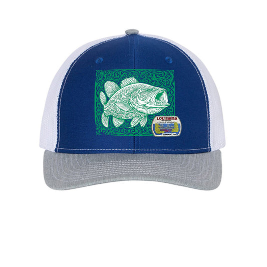 Royal/ White/ Heather Grey - FRONT