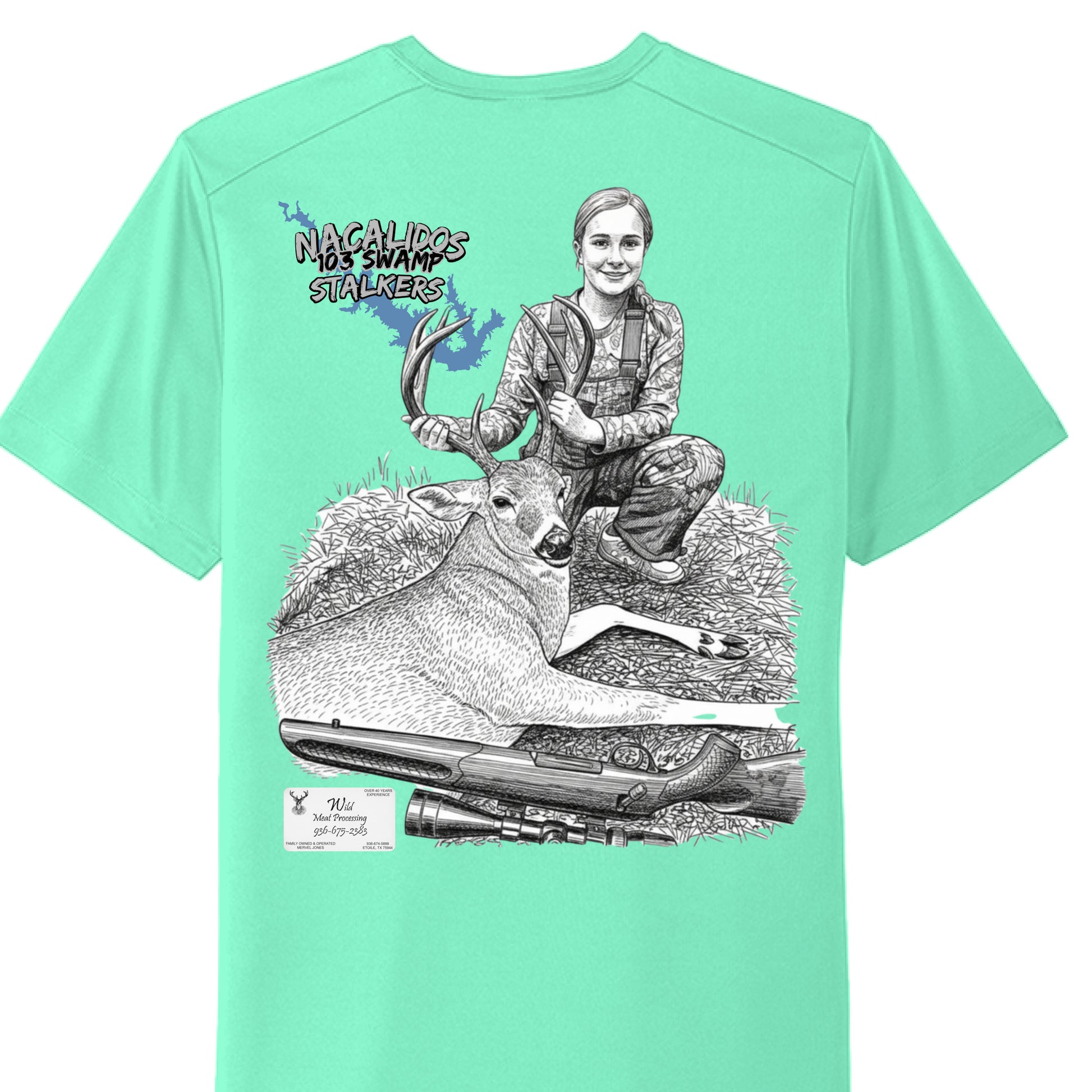 Bright Seafoam - BACK