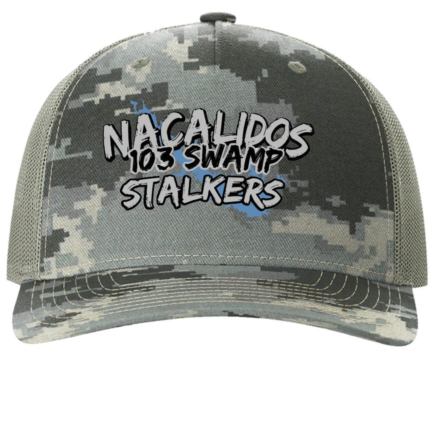 Military Digital Camo/ Light Green - FRONT