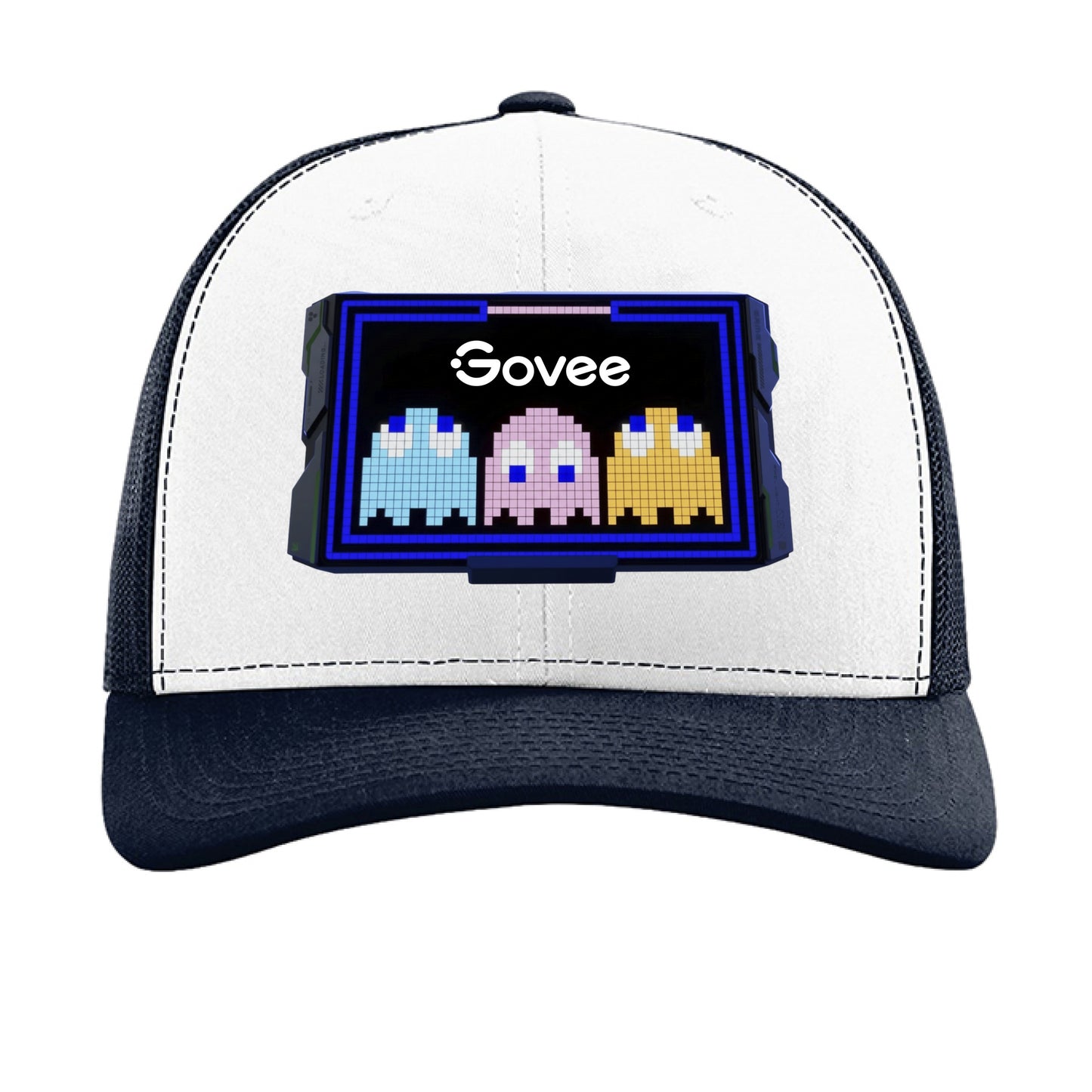 White/ Navy - FRONT