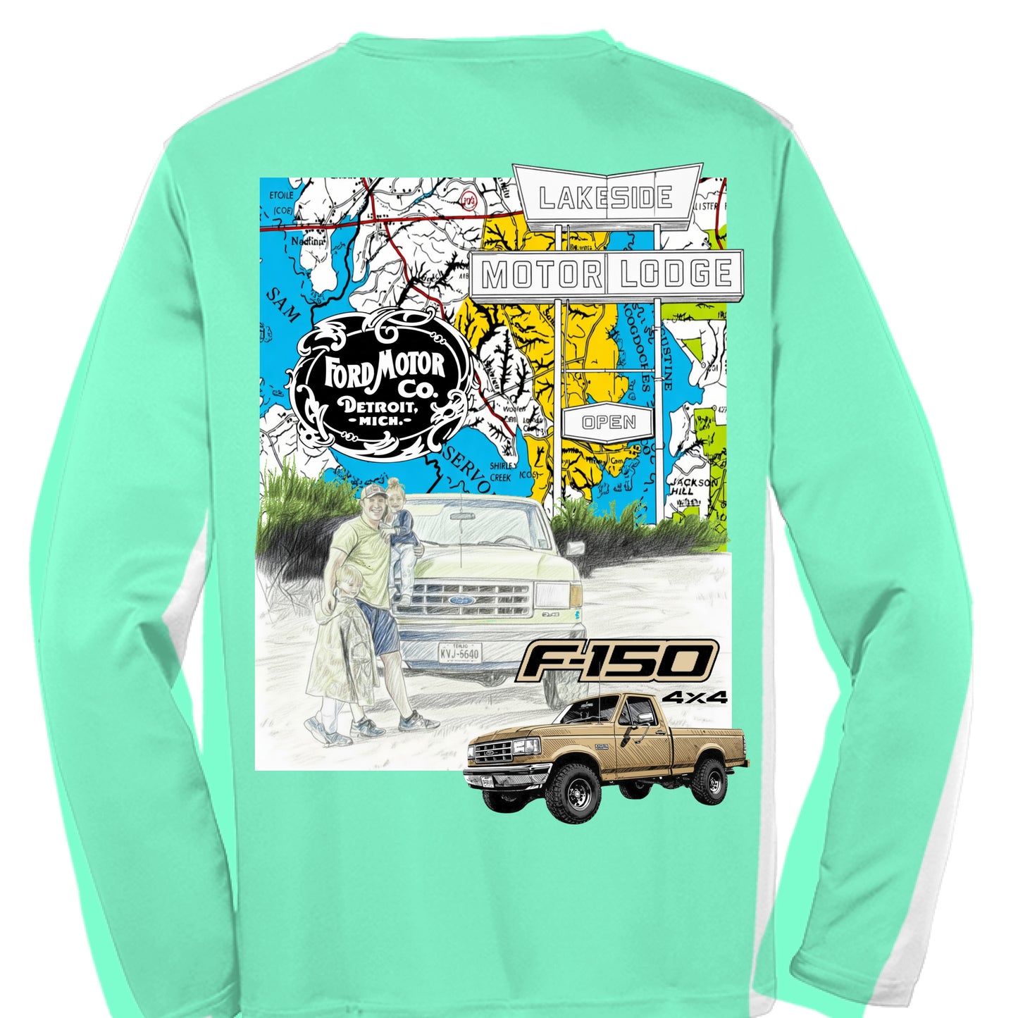 Bright Seafoam - BACK