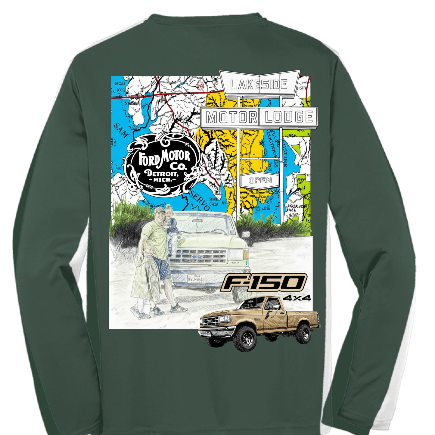 Forest Green - BACK