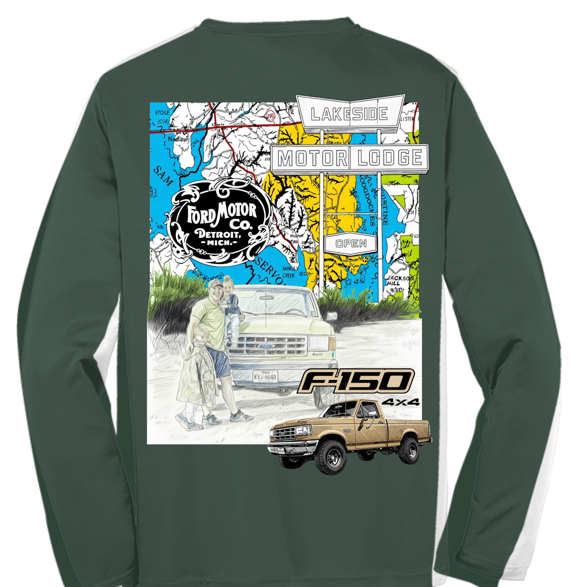 Forest Green - BACK