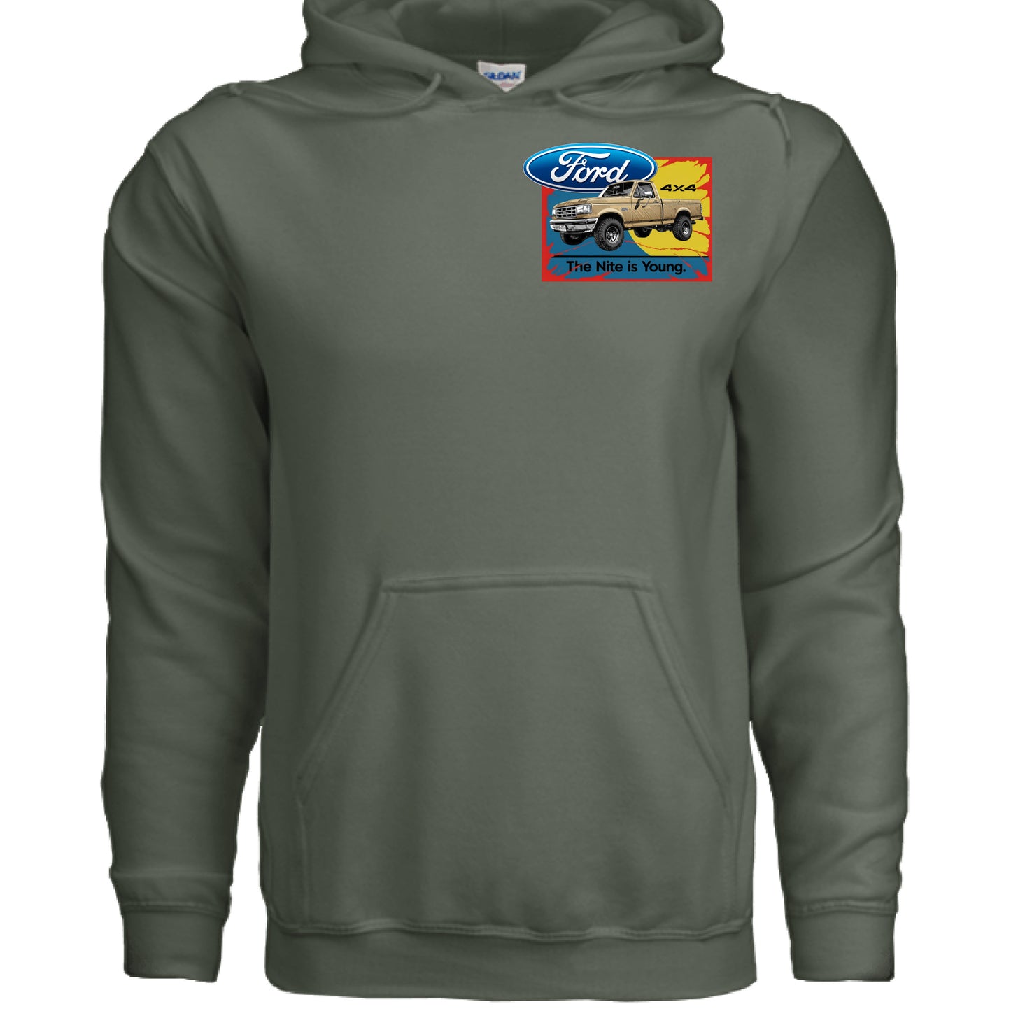 MILITARY GREEN - FRONT