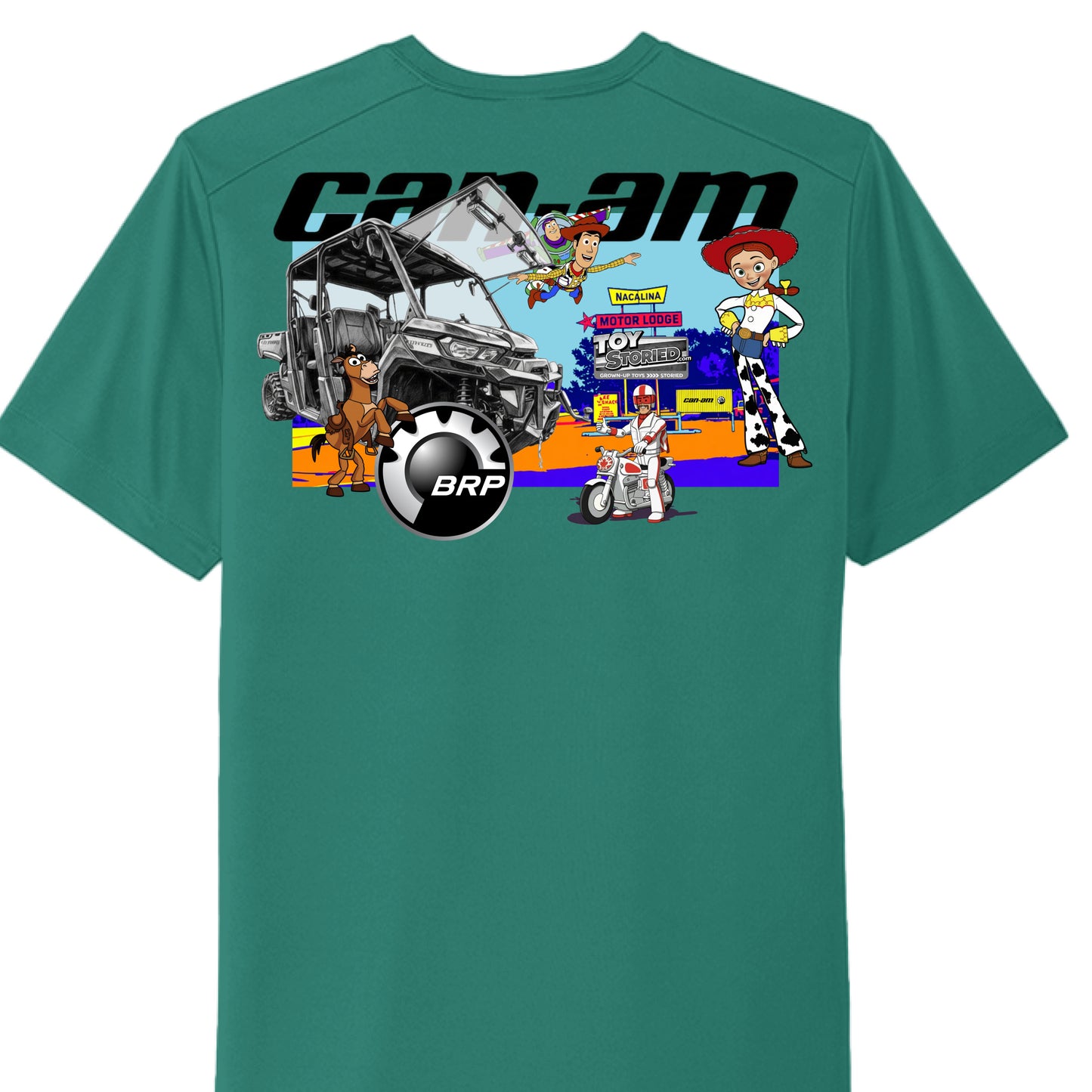 Marine Green - BACK
