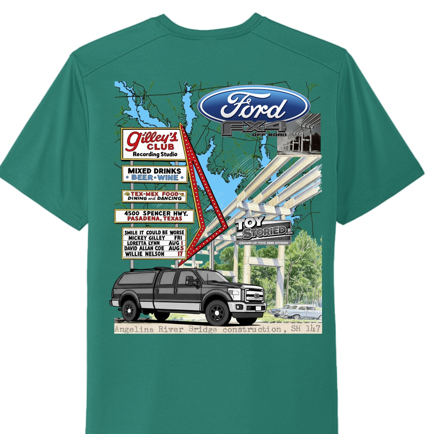 Marine Green - BACK