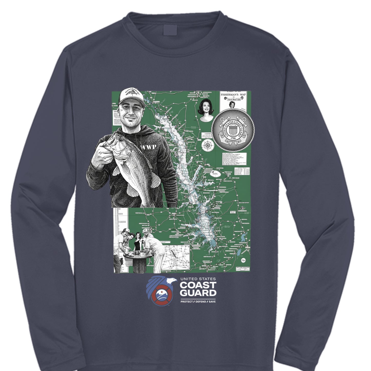 True Navy - FRONT