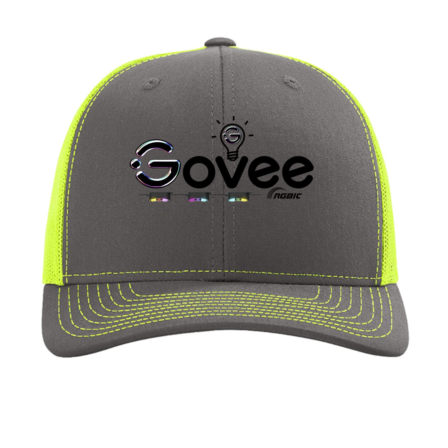 Charcoal/ Neon Yellow - FRONT