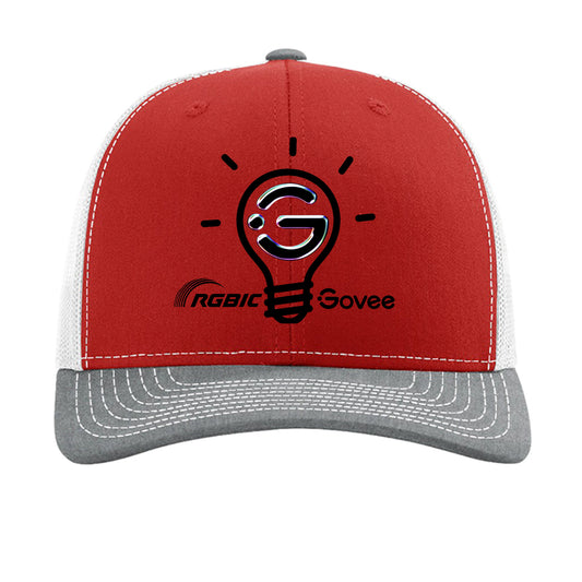 Red/ White/ Heather Grey - FRONT