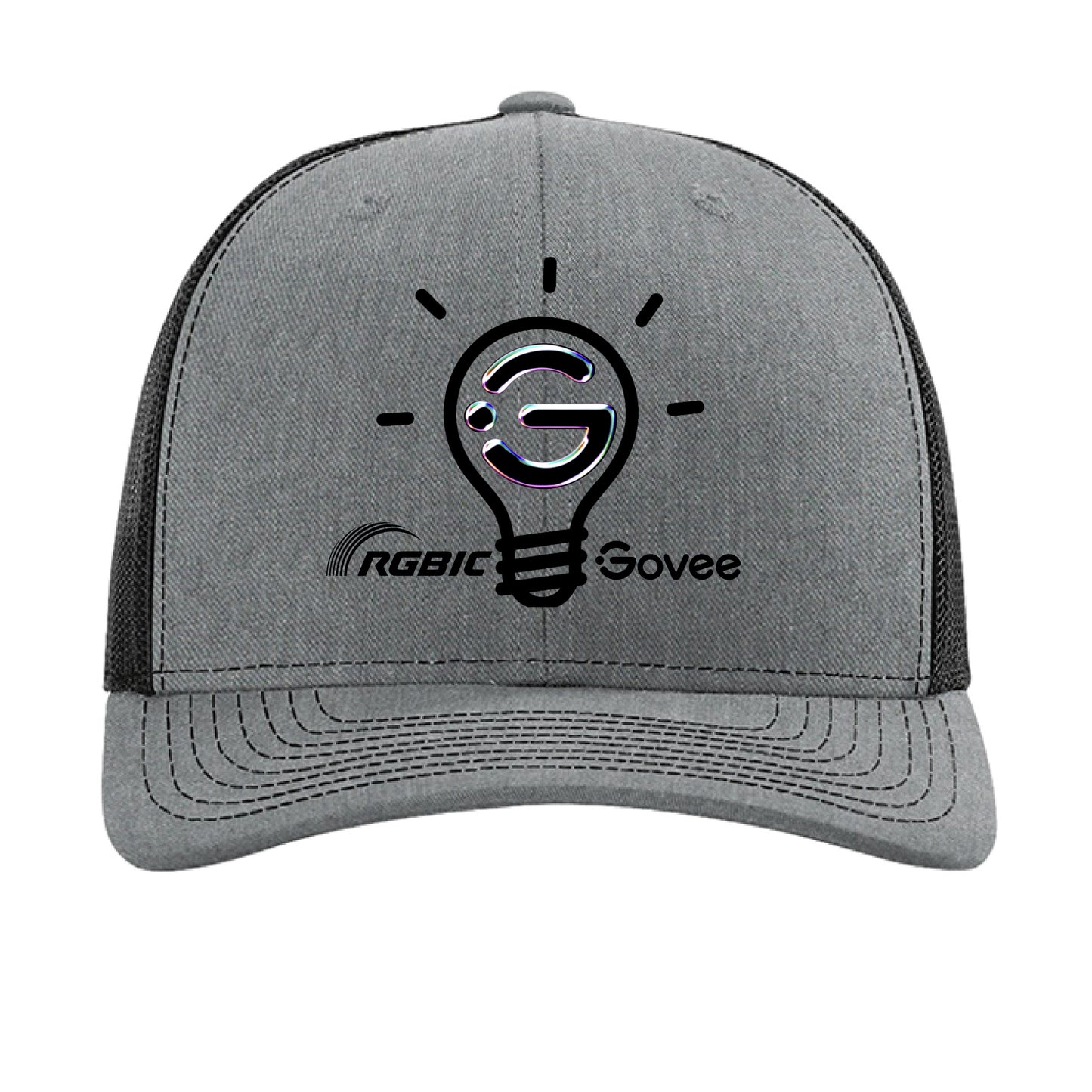 Heather Grey/ Black - FRONT
