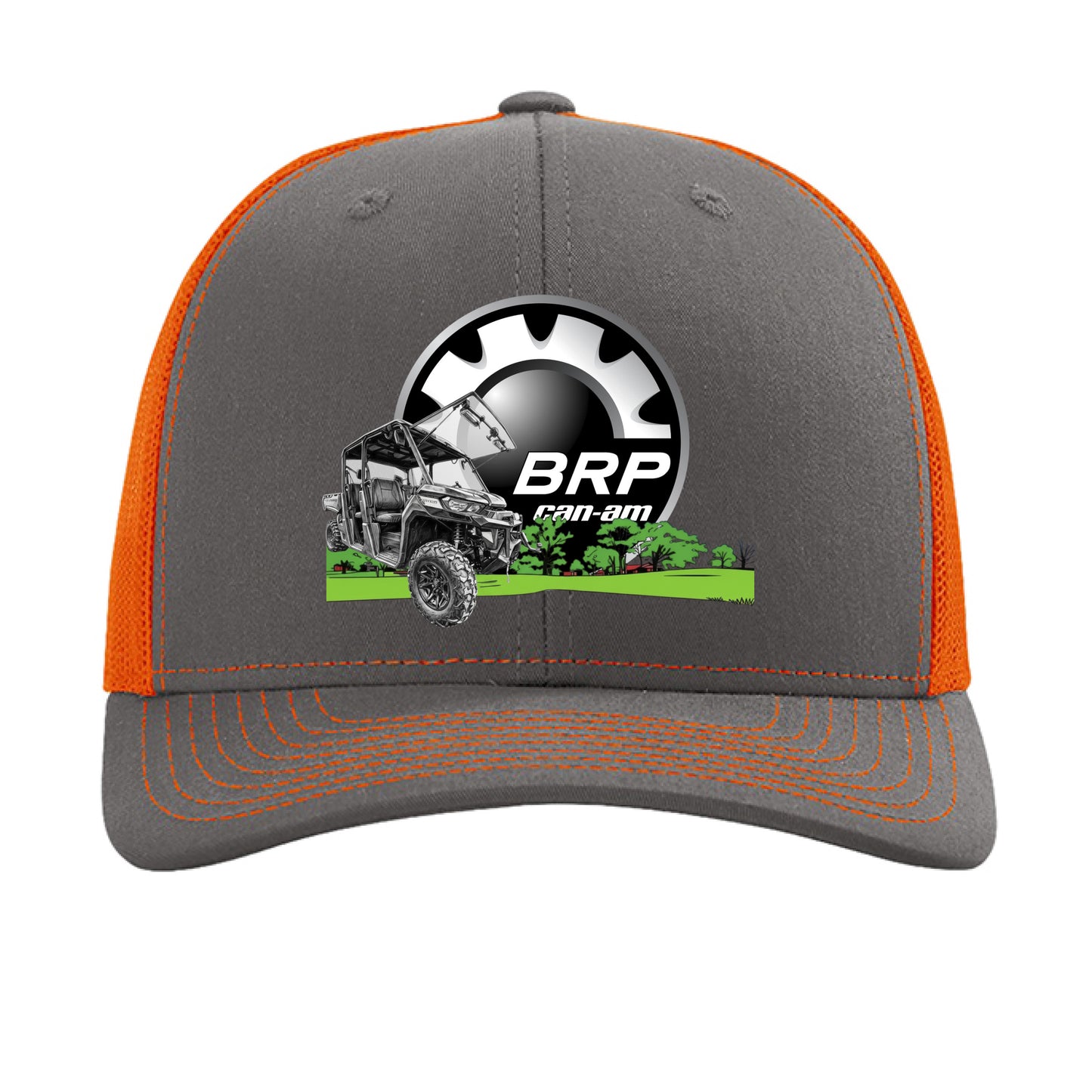 Charcoal/ Orange - FRONT