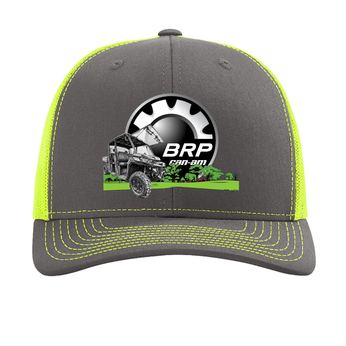 Charcoal/ Neon Yellow - FRONT