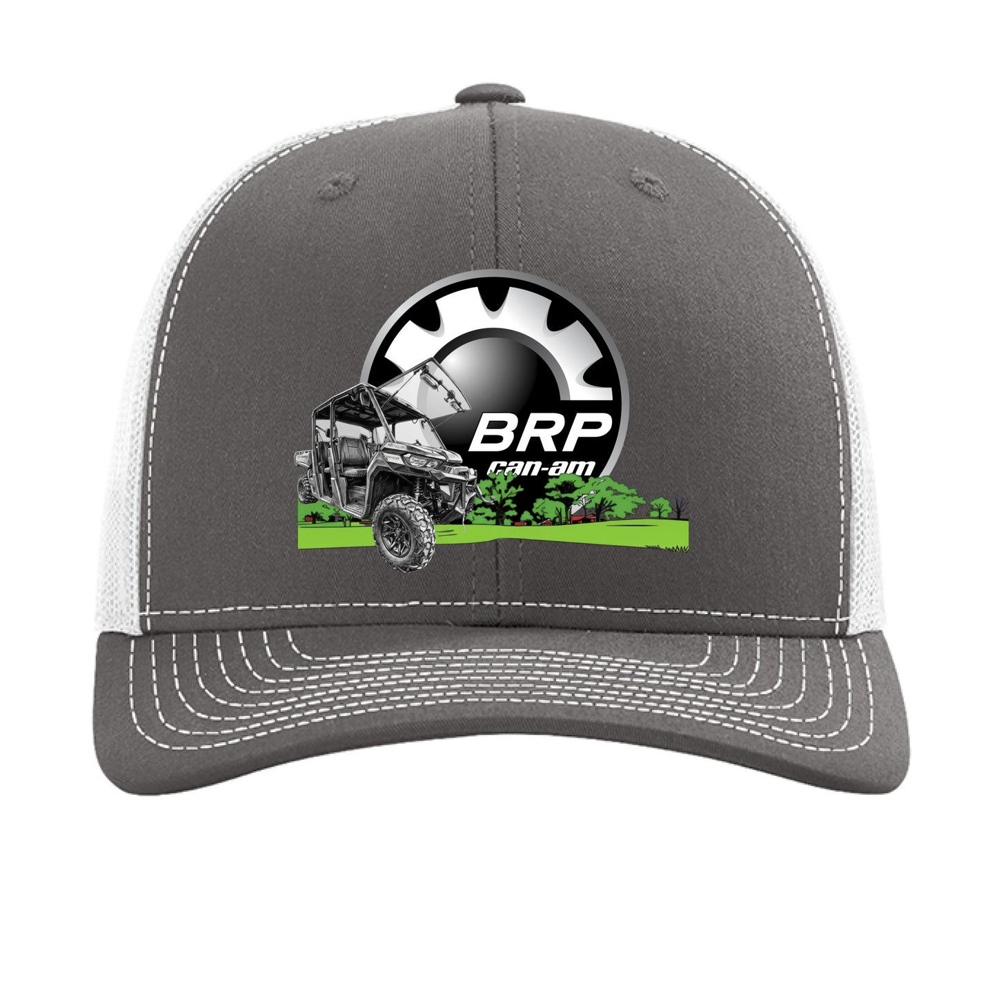 Charcoal/ White - FRONT