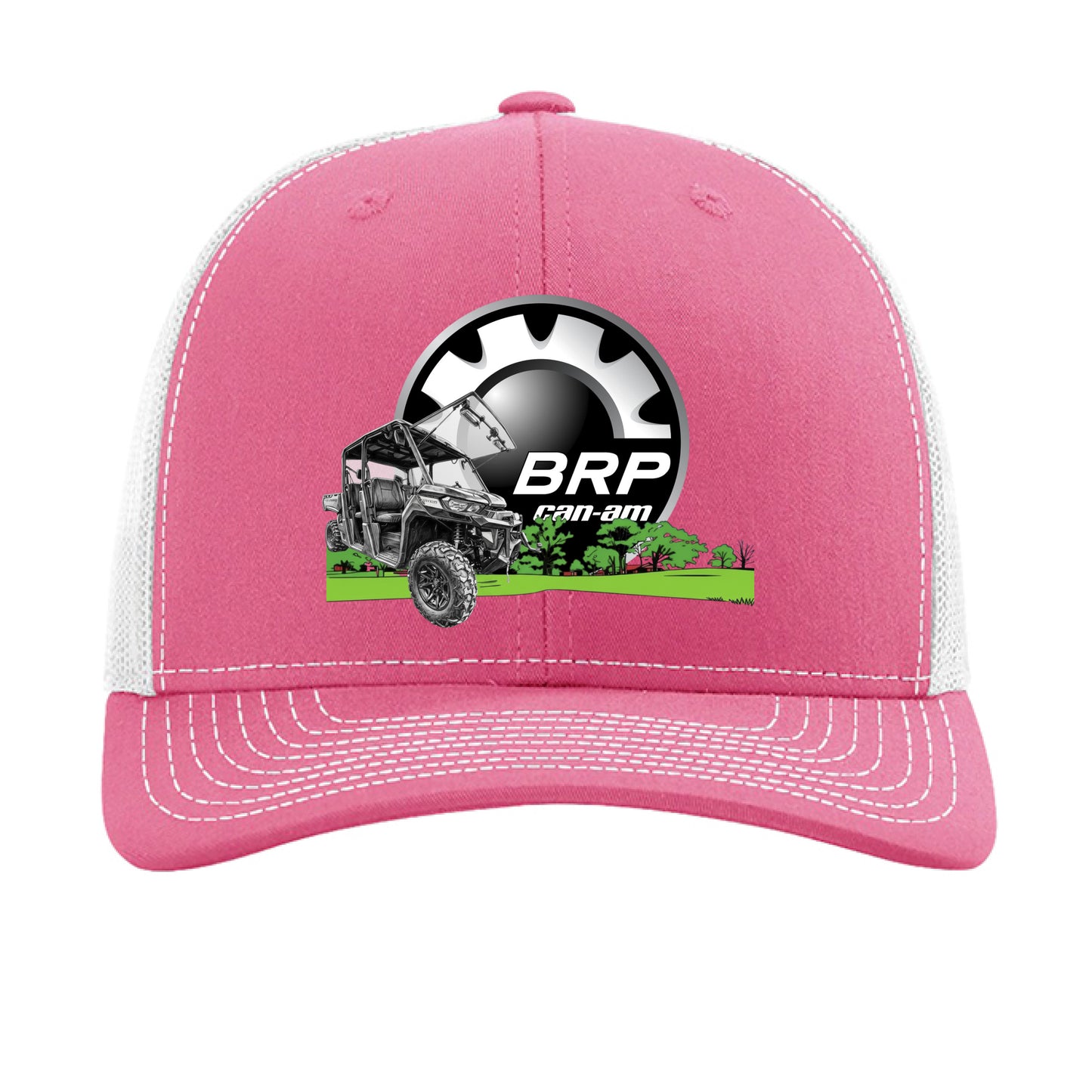 Hot Pink/ White - FRONT