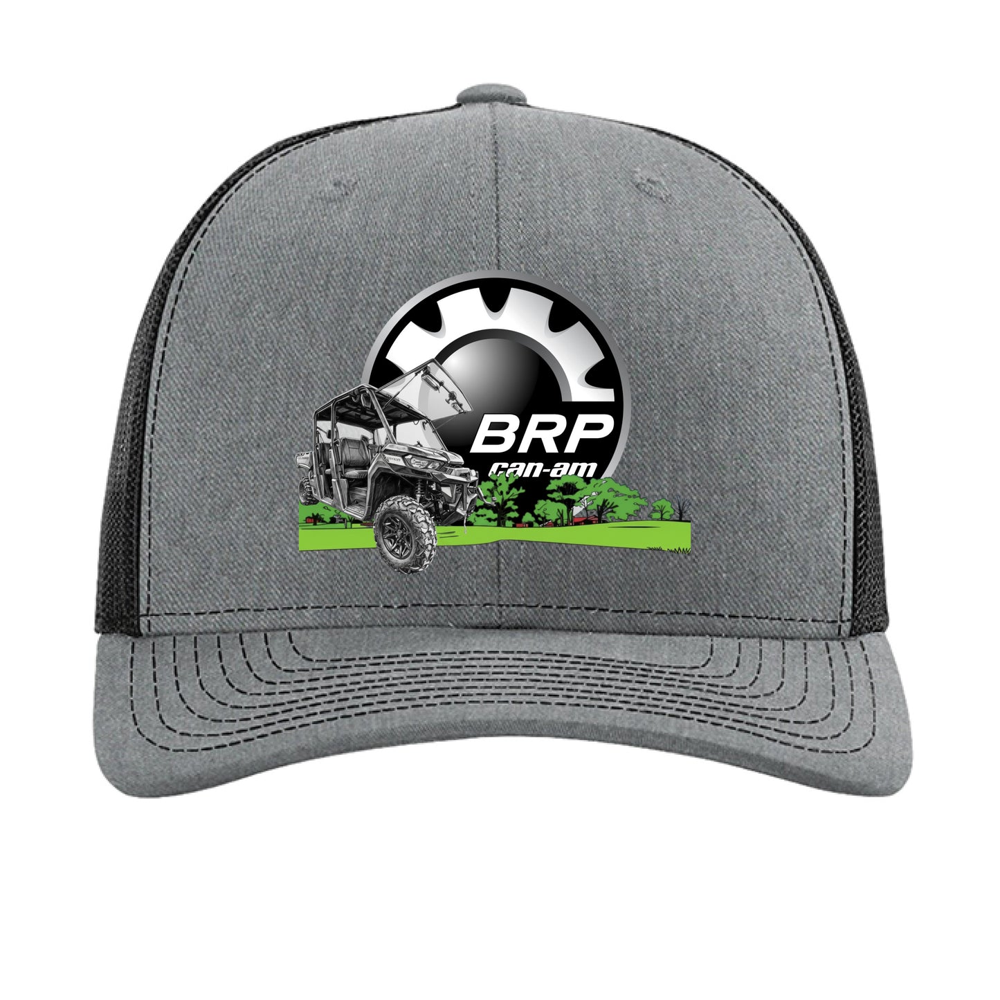 Heather Grey/ Black - FRONT