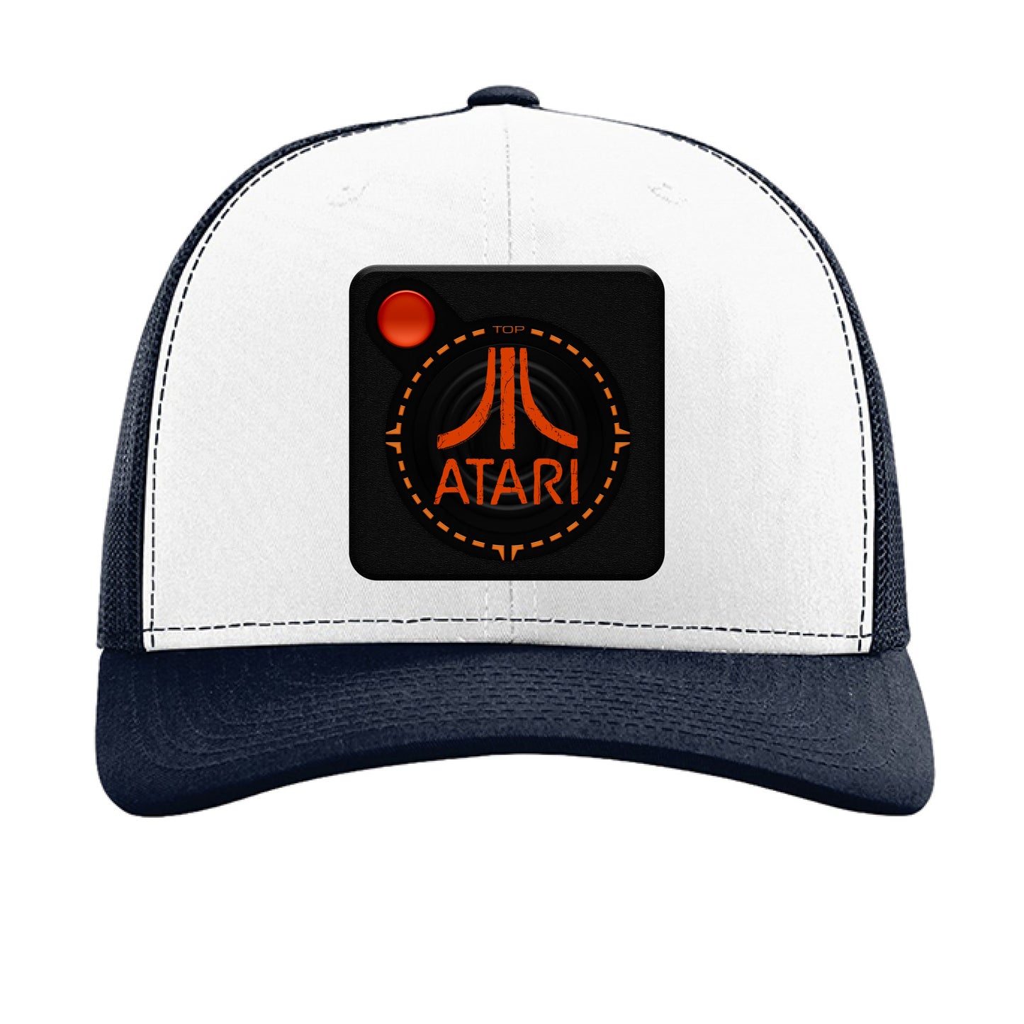 White/ Navy - FRONT