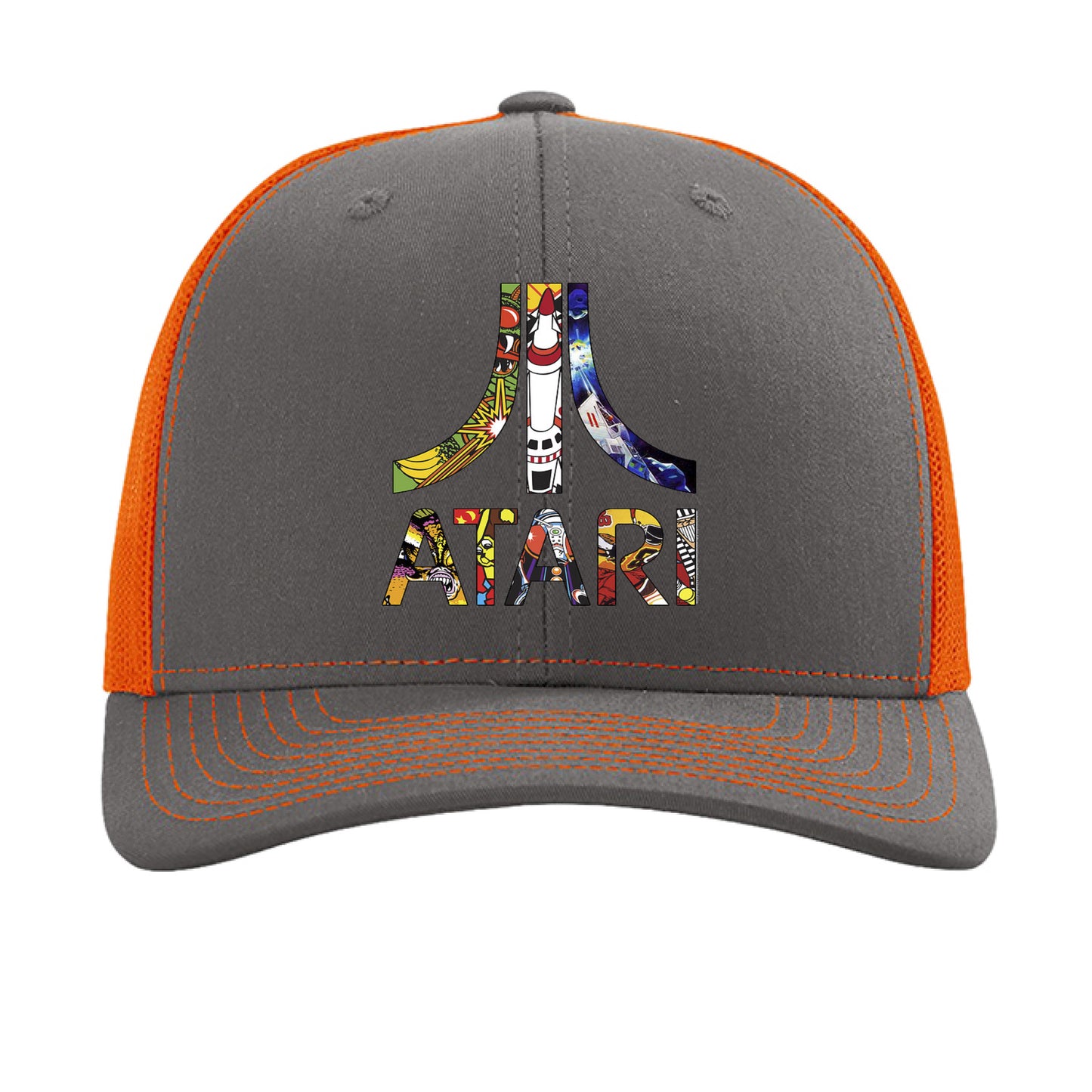 Charcoal/ Orange - FRONT