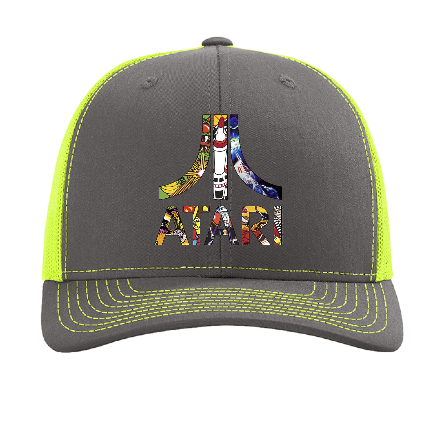 Charcoal/ Neon Yellow - FRONT