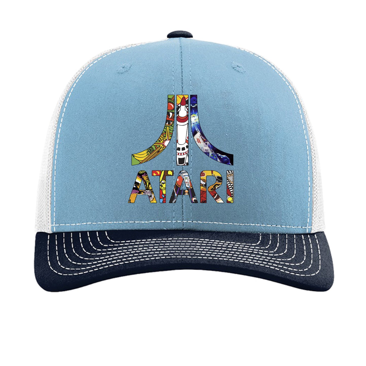 Columbia Blue/ White/ Navy - FRONT