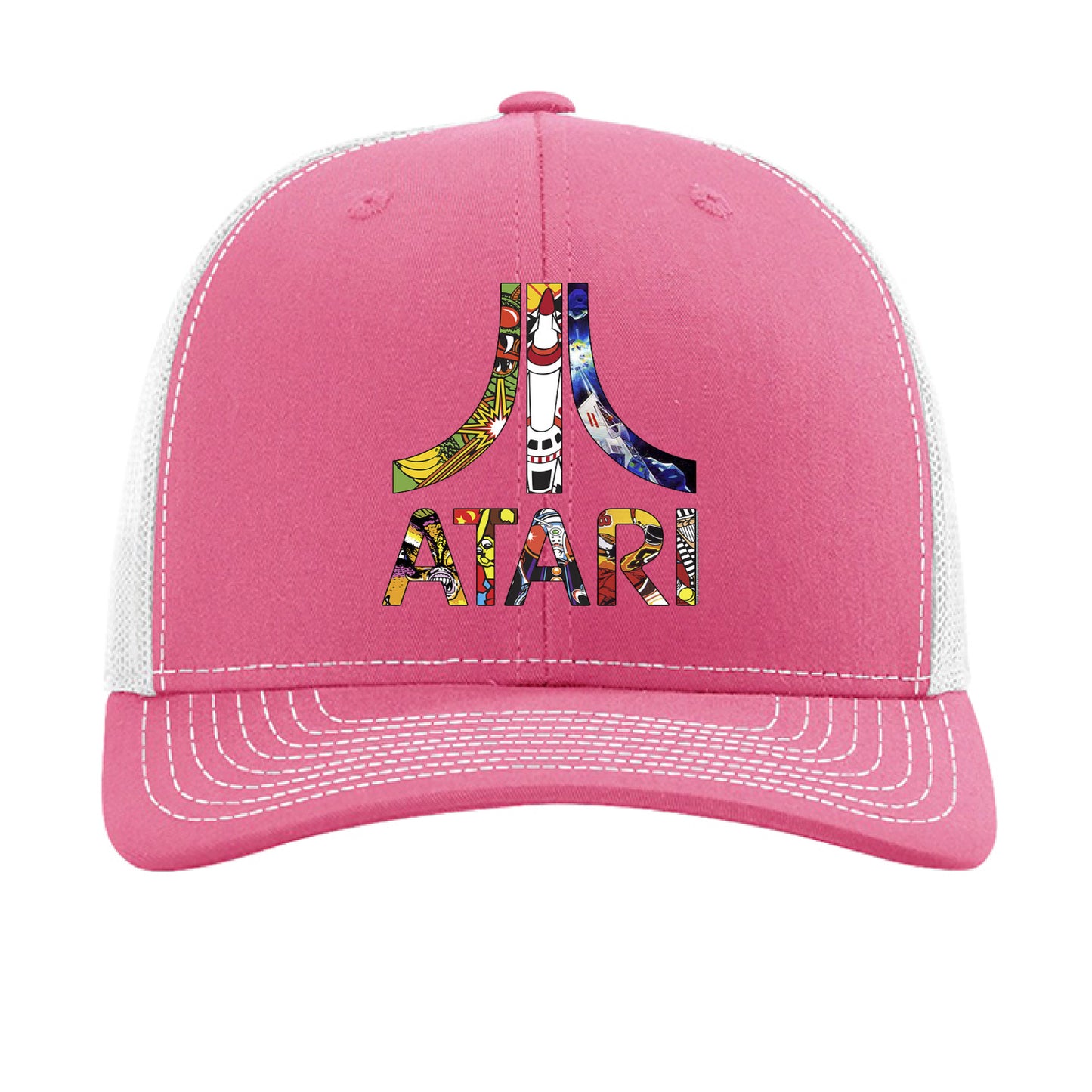 Hot Pink/ White - FRONT