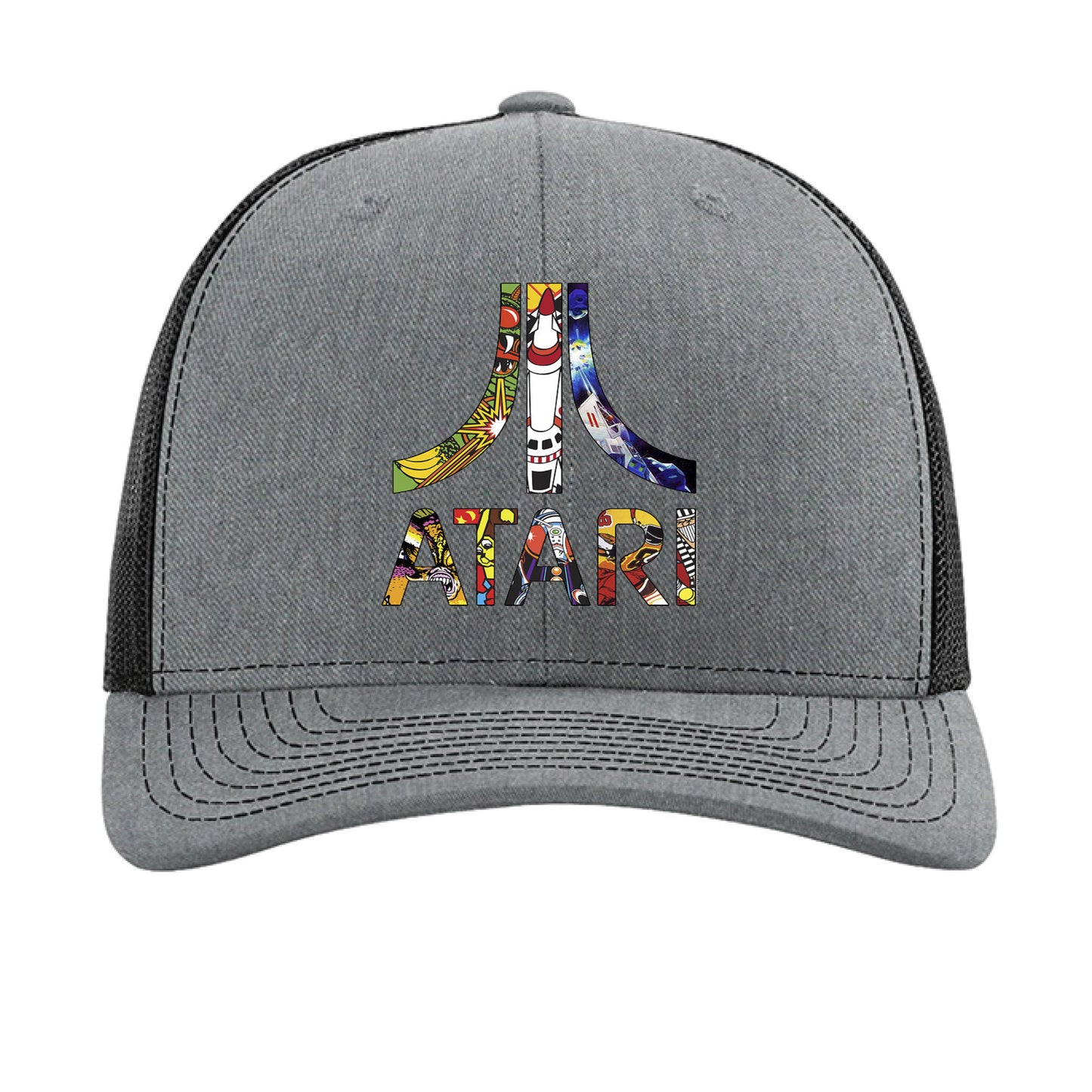 Heather Grey/ Black - FRONT