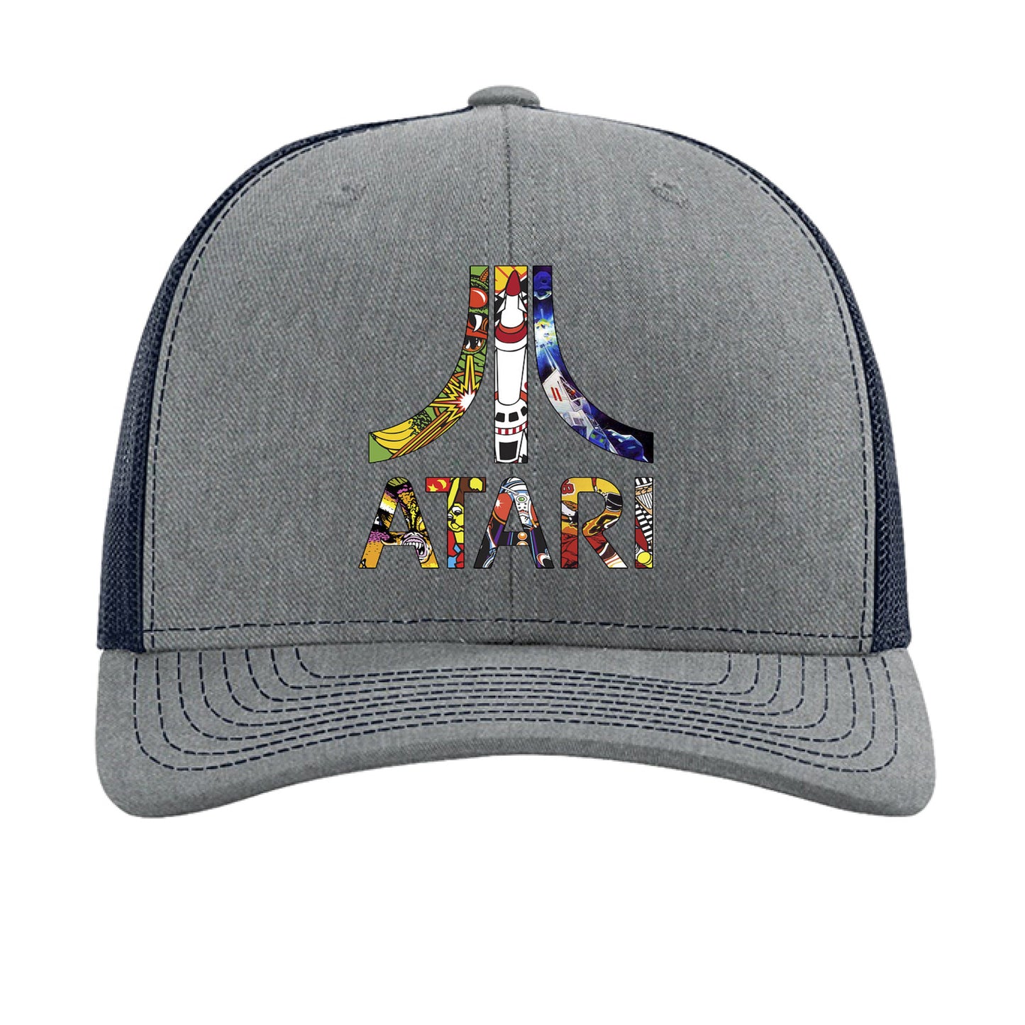 Heather Grey/ Navy - FRONT