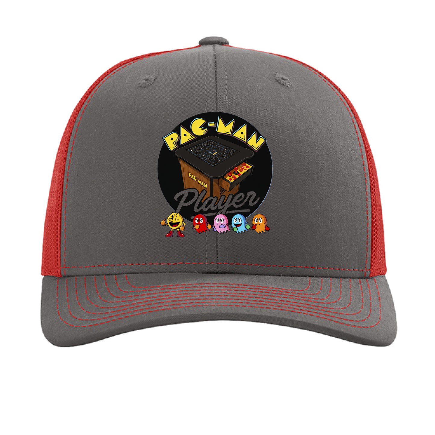 Charcoal/ Red - FRONT