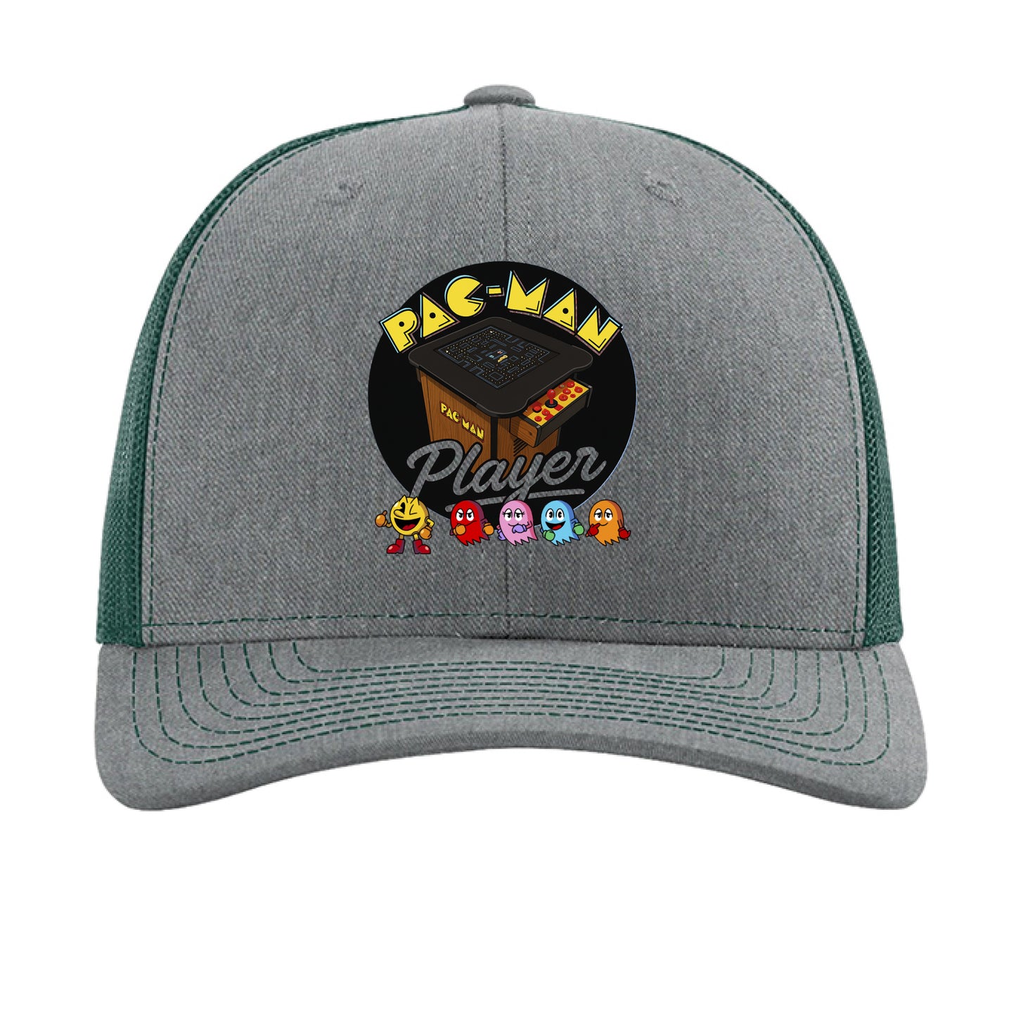 Heather Grey/ Dark Green - FRONT