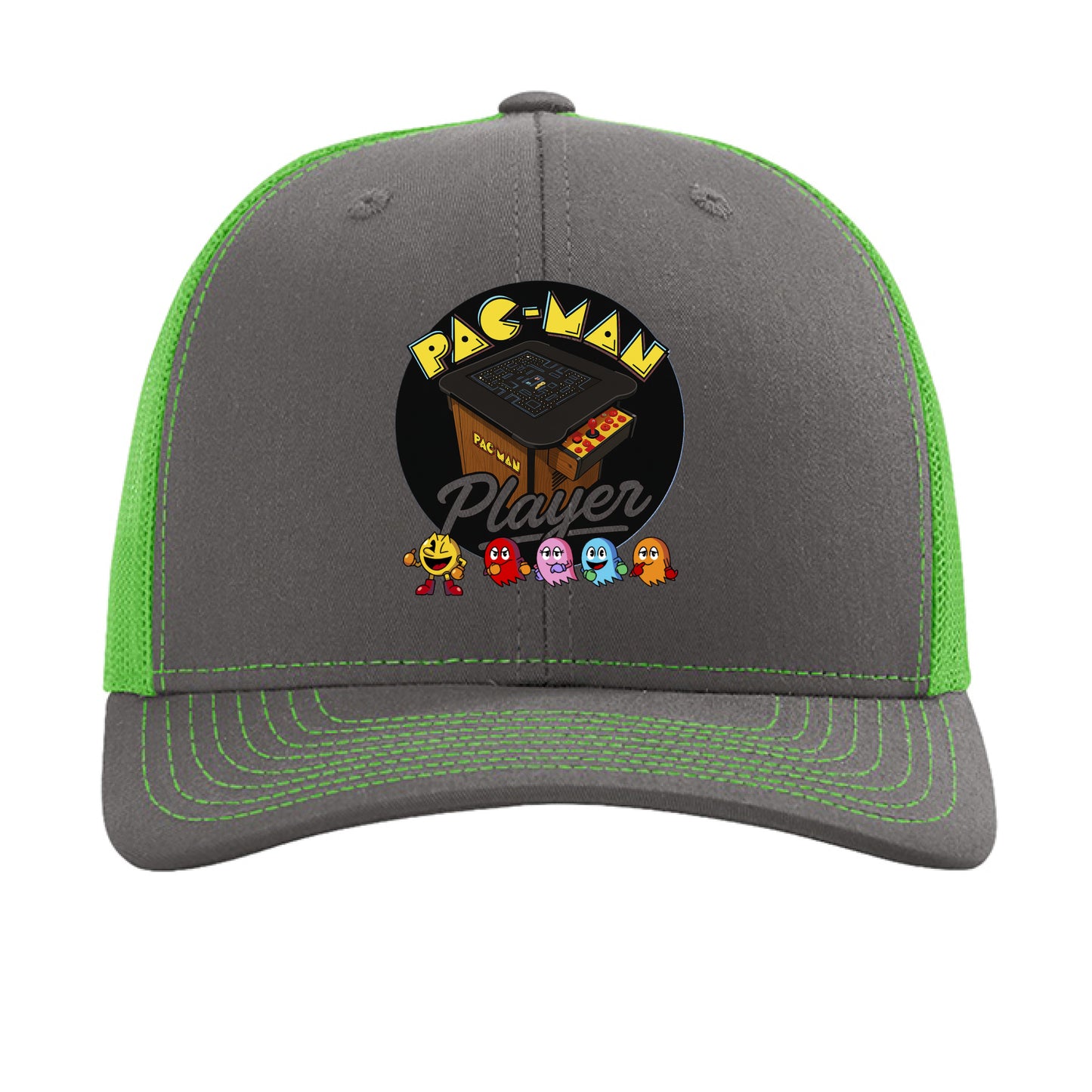 Charcoal/ Neon Green - FRONT