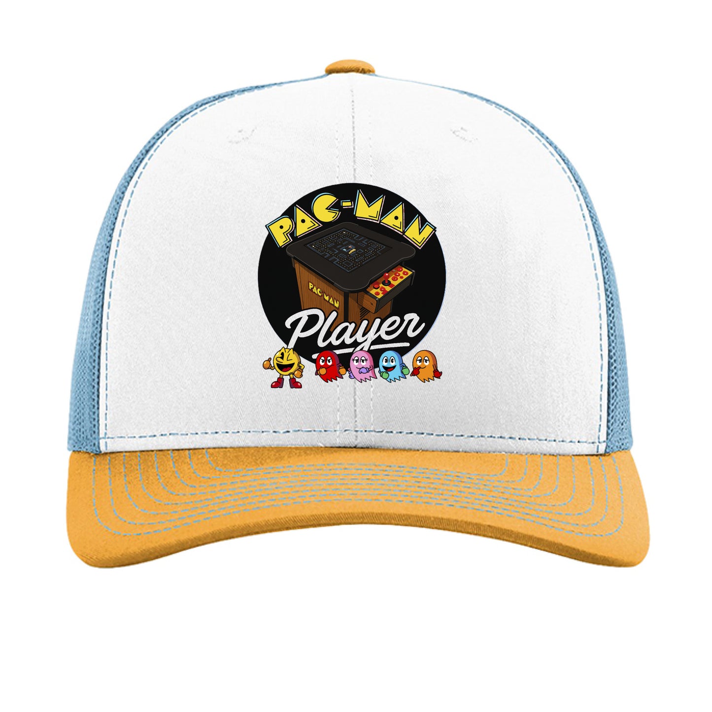 White/ Columbia Blue/ Yellow - FRONT