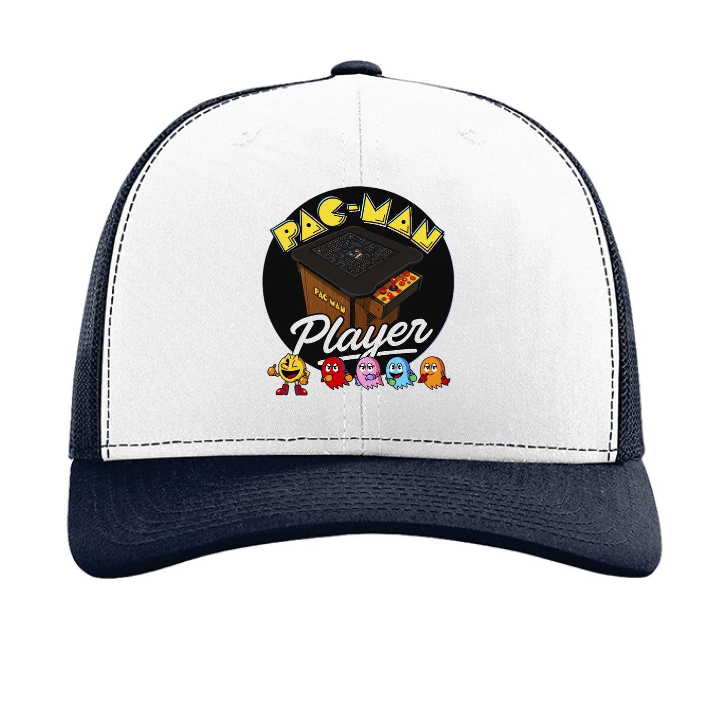 White/ Navy - FRONT
