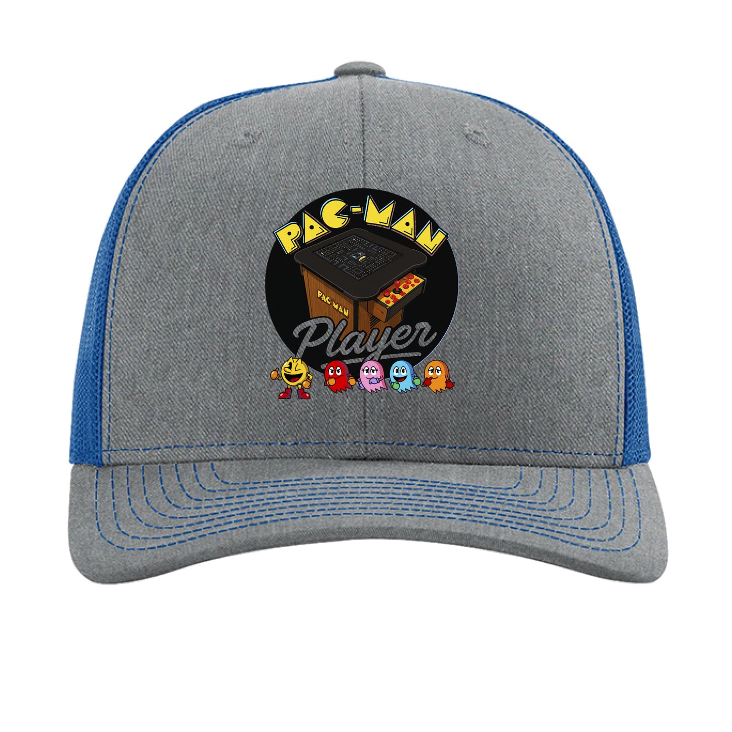 Heather Grey/ Royal - FRONT