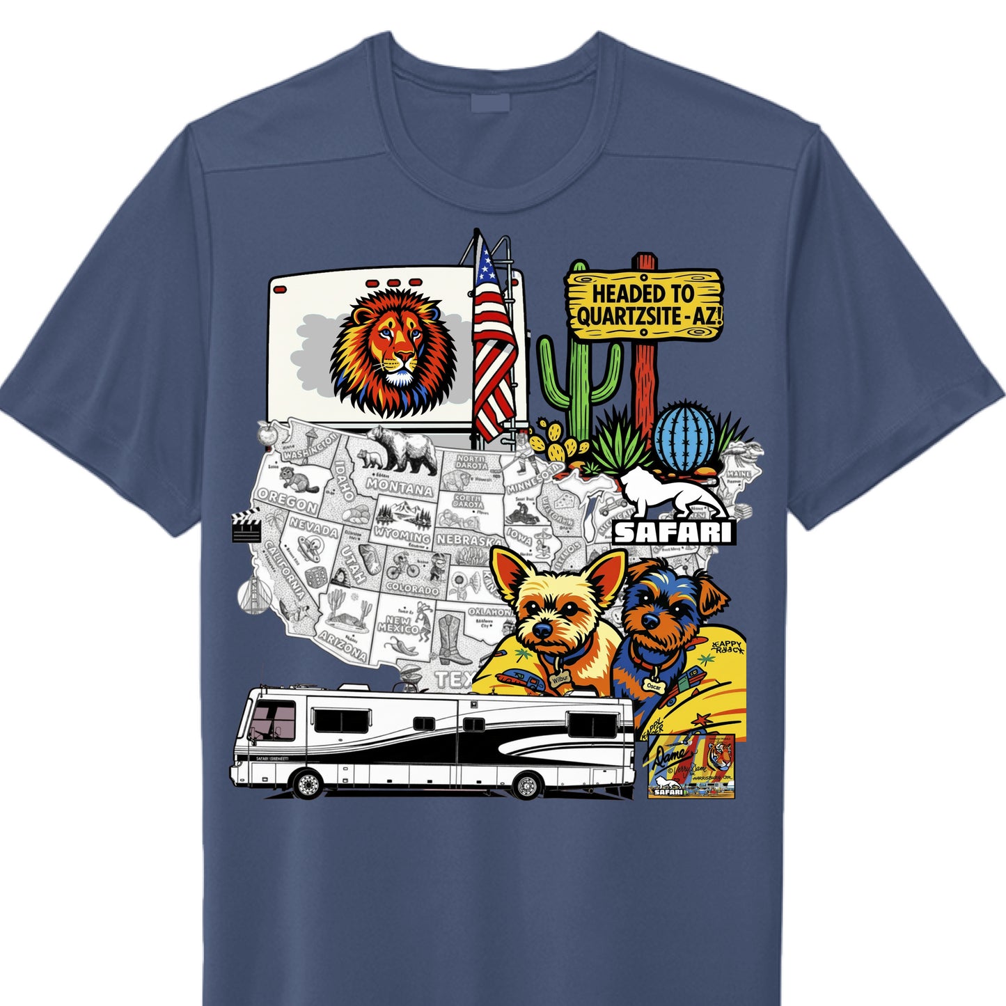 True Navy - FRONT