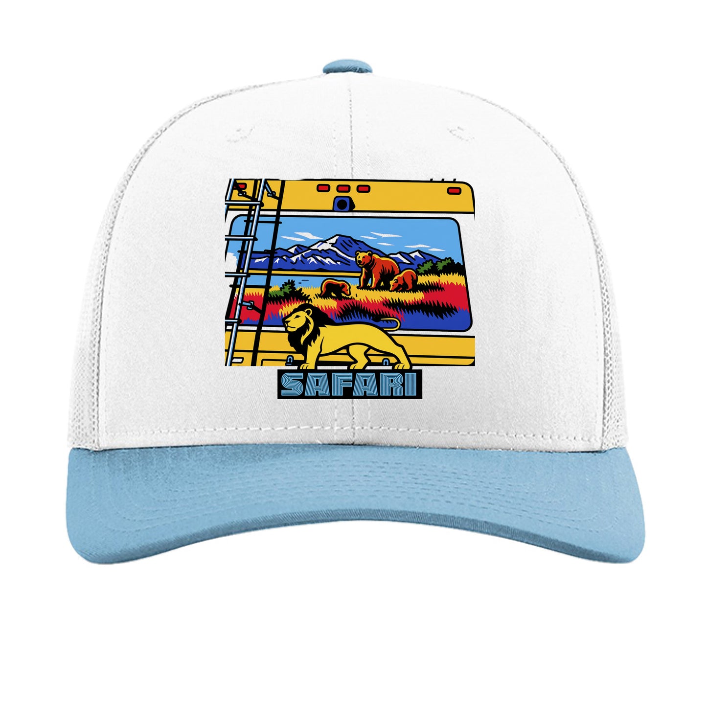 White/ White/ Columbia Blue - FRONT