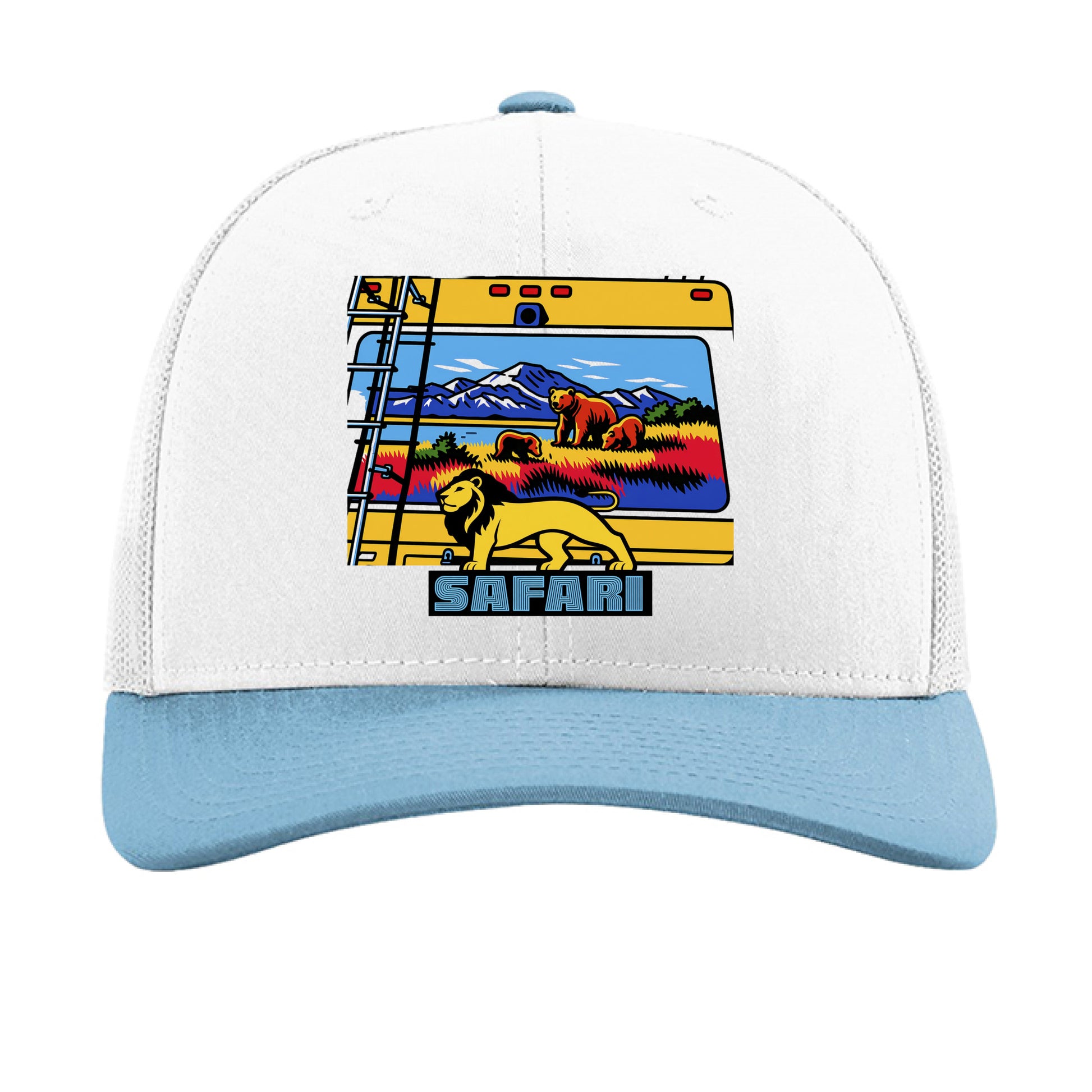 White/ White/ Columbia Blue - FRONT