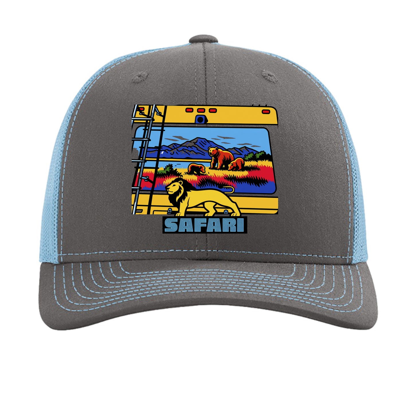 Charcoal/ Columbia Blue - FRONT