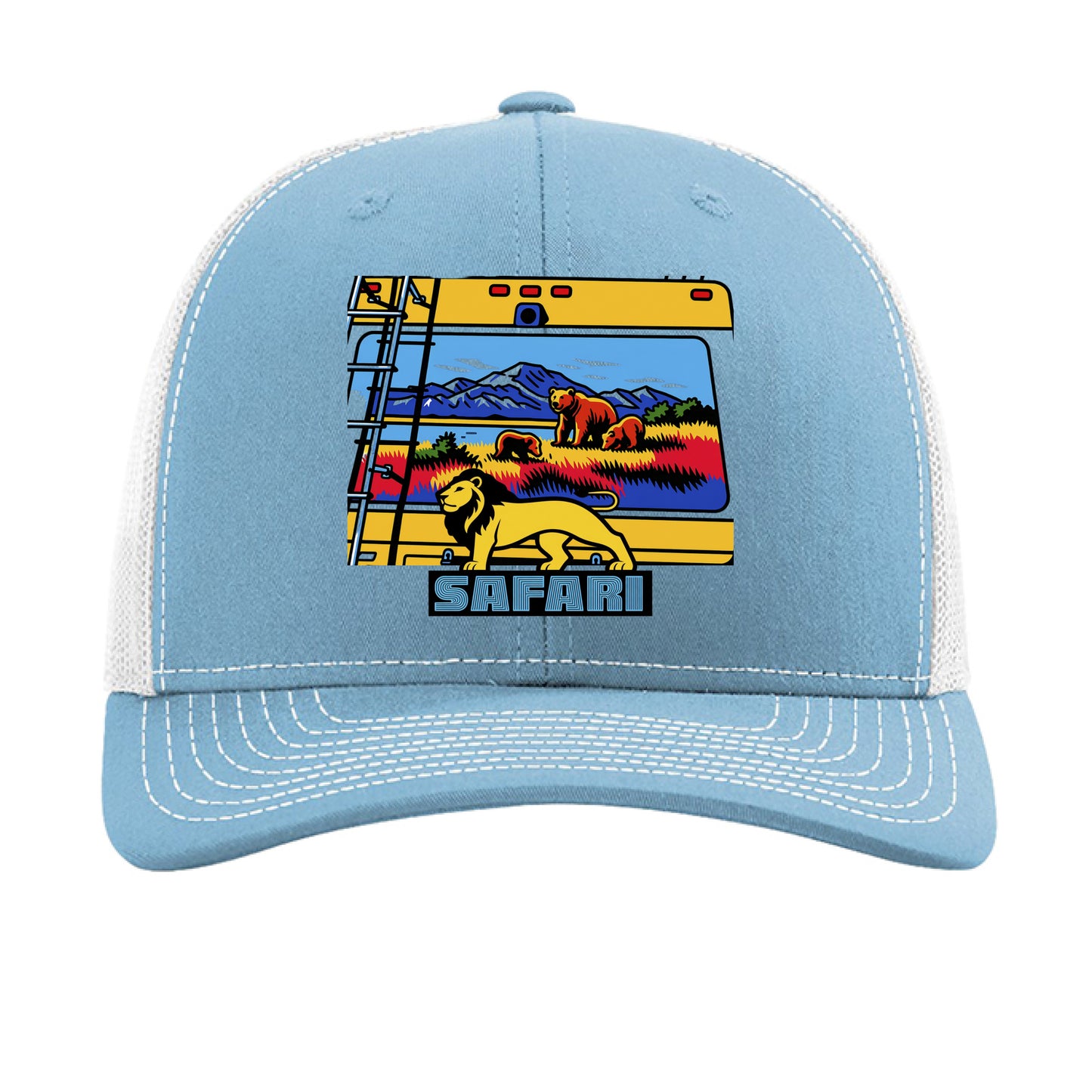 Columbia Blue/ White - FRONT